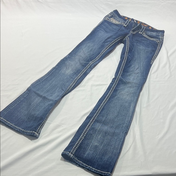Rock Revival Denim - Rock revival women’s Tali bootcut jeans size 25x33 Y2K